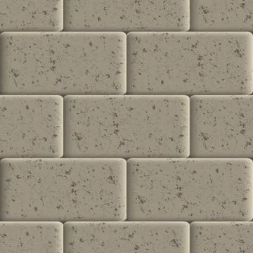 Seamless background of sidewalk tiles, vector illustration. Ilustración de archivo