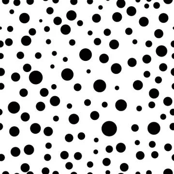 Seamless Background with small Polka Dot pattern. Polka dot fabric. Retro vec Stock Illustration