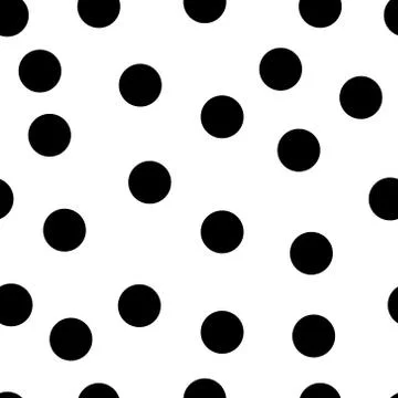 Seamless Background with small Polka Dot pattern. Polka dot fabric. Retro vec Illustrazione stock
