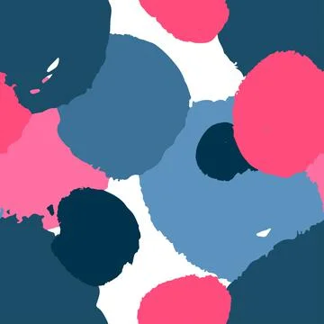 Seamless background of spots Stock Illustration