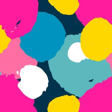 Seamless background of spots Stock Illustration