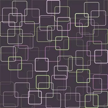 Seamless background with square Illustrazione stock