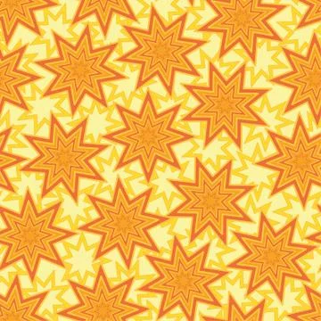 Seamless background, stars Stock Illustration