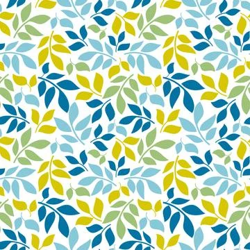 Seamless background in style doodle Hand drawn  nature Stock Illustration