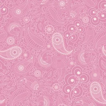 Seamless  background in the style of hand-drawing Stock Illustration