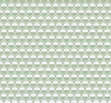 Seamless background template made from hexagons Stock-Illustration