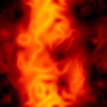 Seamless background texture of fire and flame. Colors: sunset orange, red ora イラスト素材