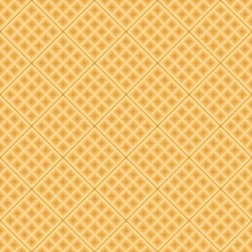 Seamless background with waffels. Vector seamless texture Ilustración de archivo