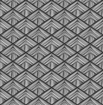 Seamless background, wallpaper - box with black stripes Stock Illustration