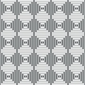 Seamless background, wallpaper - thin and thick lines Stock Illustration
