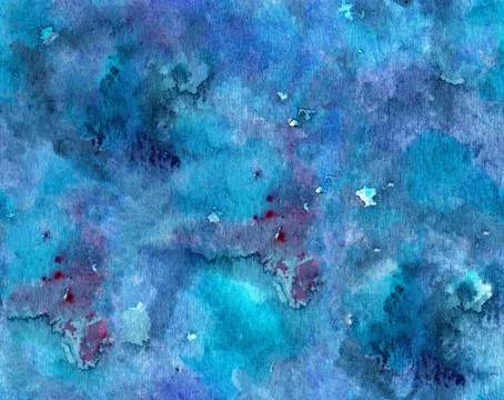 Seamless background of watercolors Stock Illustration