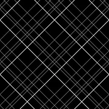 Seamless background with white cross threads on black. Geometric pattern fo.. Stock Illustration