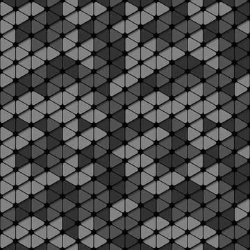 Seamless background wiht gray, black, triangle Stock Illustration