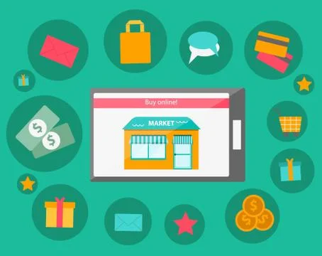 Seamless backgrounds with spa objects Stock Illustration