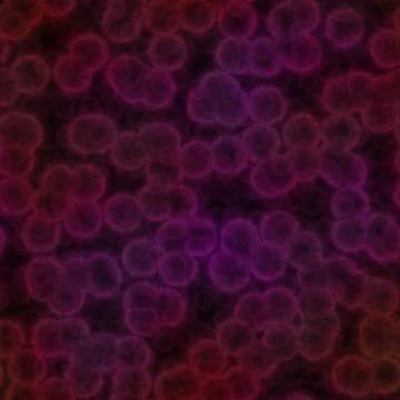 Seamless bacteria texture Stock Illustration