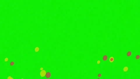 Seamless balloons animation on chroma key green screen background featuring Video stock 337047300