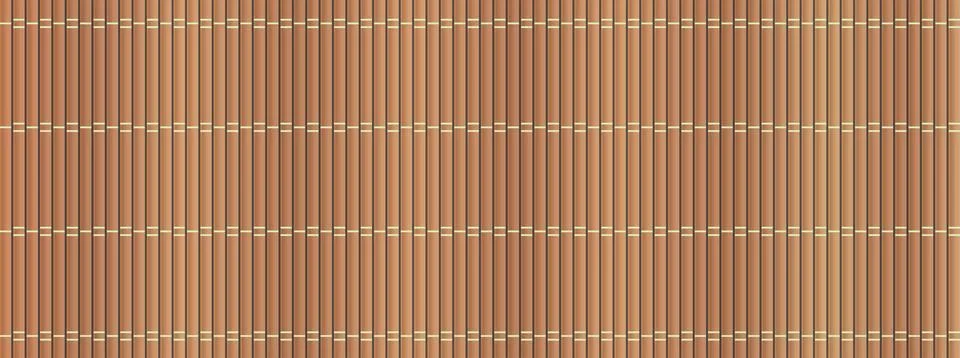 Seamless Bamboo Mat Pattern Background Stock Illustration