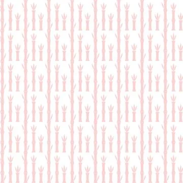 Seamless Bamboo Pattern Illustrazione stock