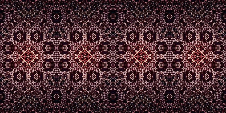 Seamless banner pattern. The texture is repeated Stock Photos