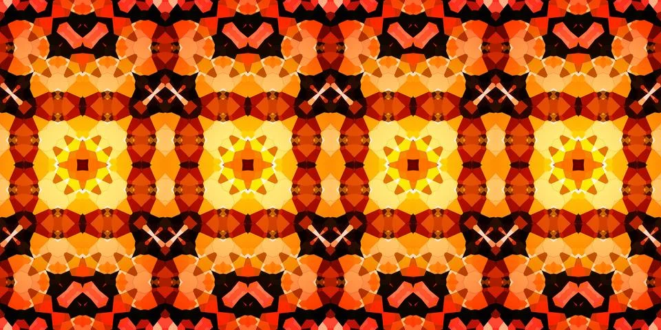 Seamless banner pattern. The texture is repeated Stock Photos