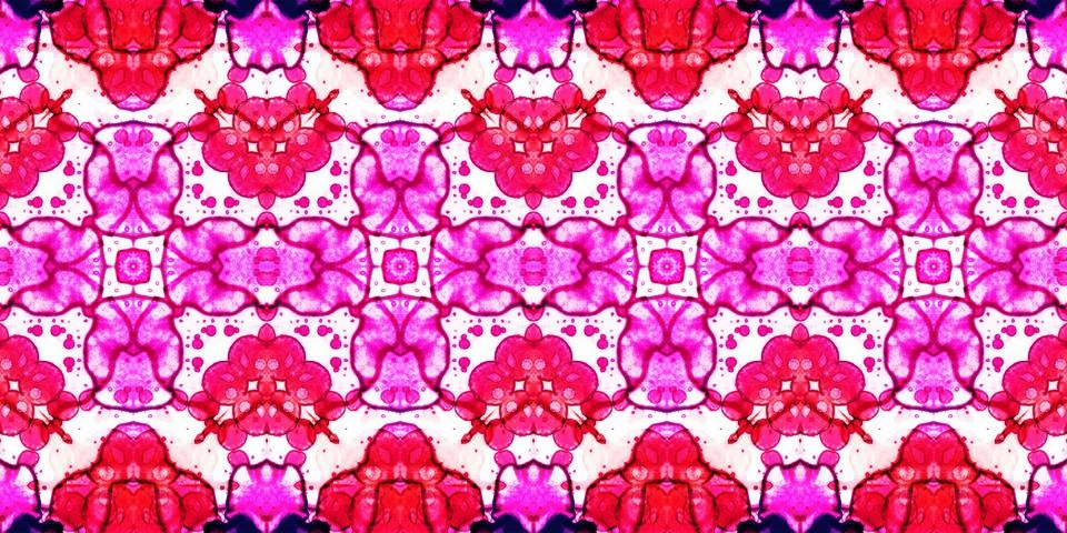 Seamless banner pattern. The texture is repeated Stock Photos