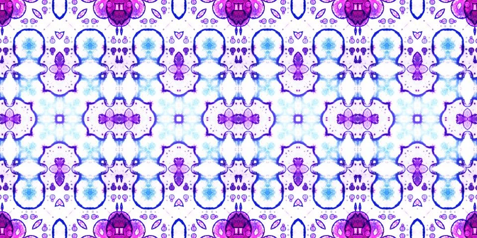 Seamless banner pattern. The texture is repeated Stock Photos