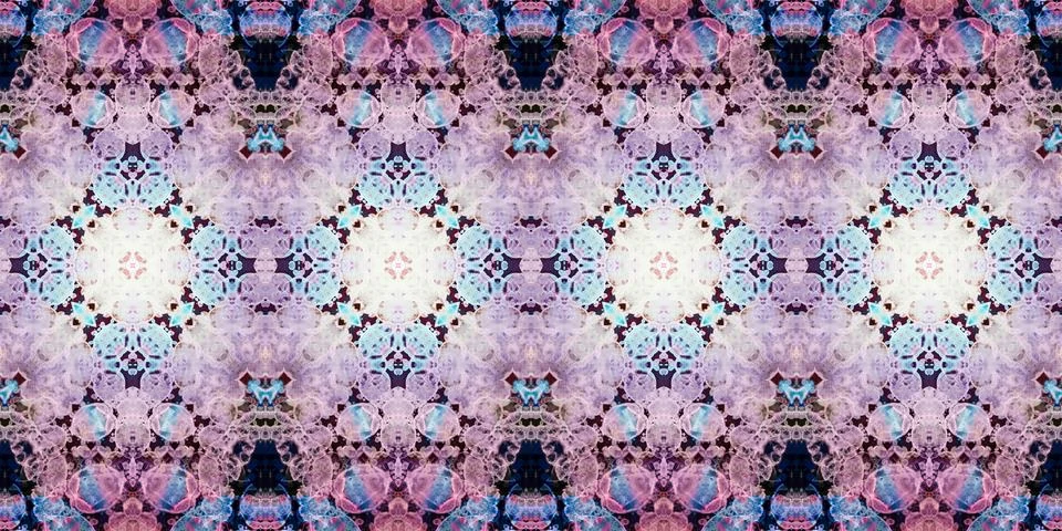Seamless banner pattern. The texture is repeated Stock Photos