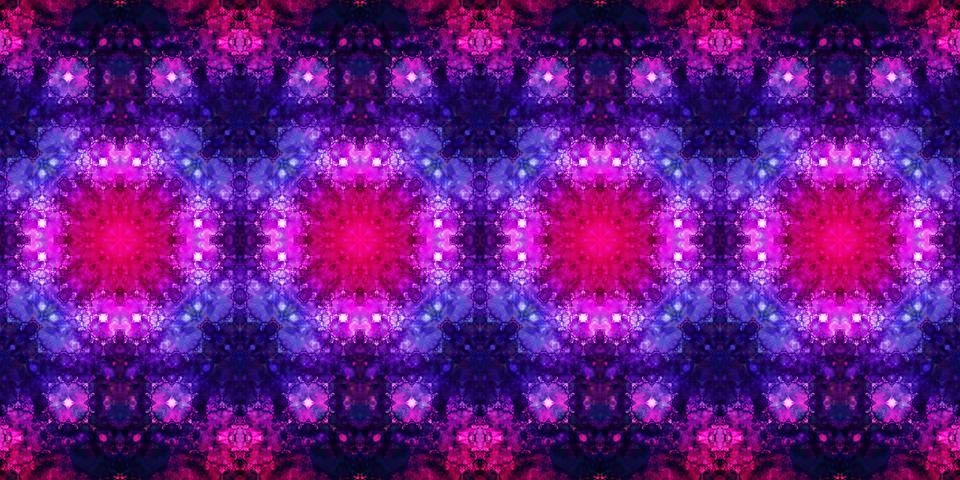 Seamless banner pattern. The texture is repeated Stock Photos