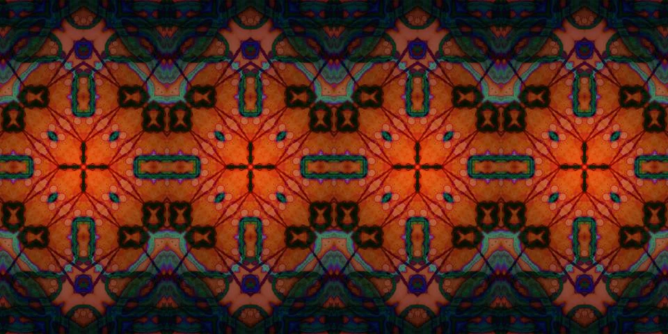 Seamless banner pattern. The texture is repeated Stock Photos