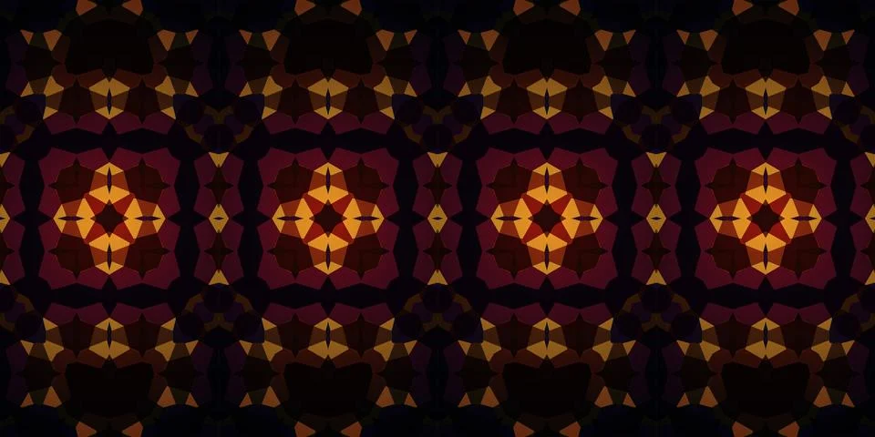 Seamless banner pattern. The texture is repeated Stock Photos