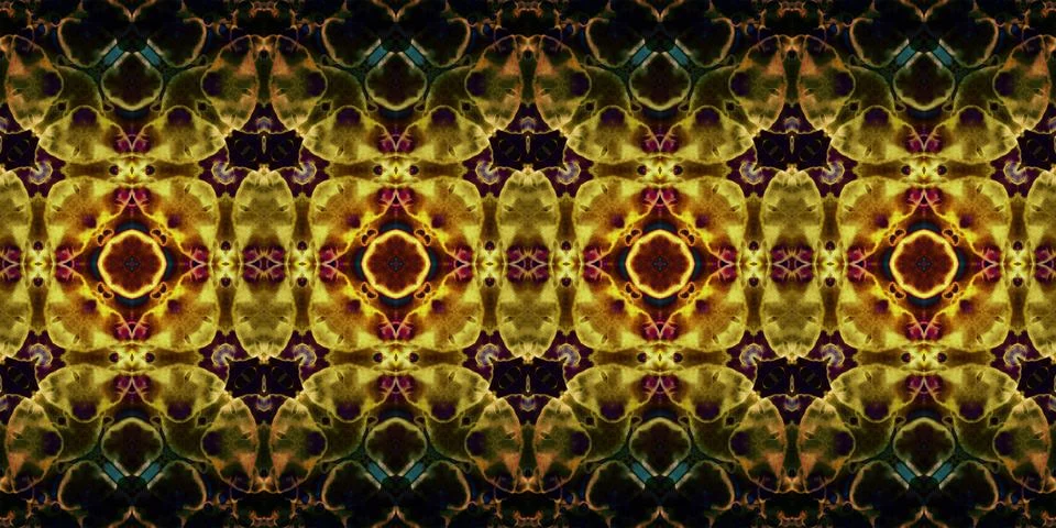 Seamless banner pattern. The texture is repeated Foto stock