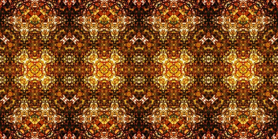 Seamless banner pattern. The texture is repeated Stock Photos