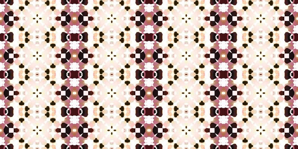 Seamless banner pattern. The texture is repeated Stock Photos