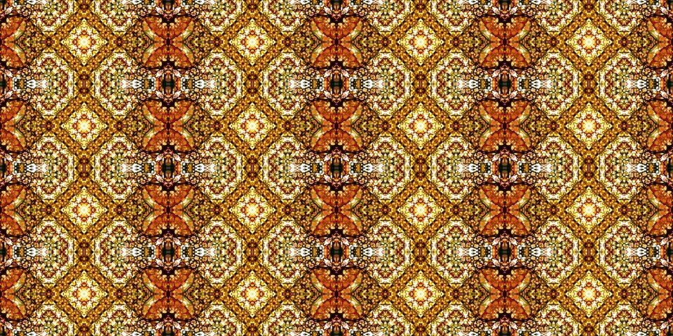 Seamless banner pattern. The texture is repeated Stock Photos