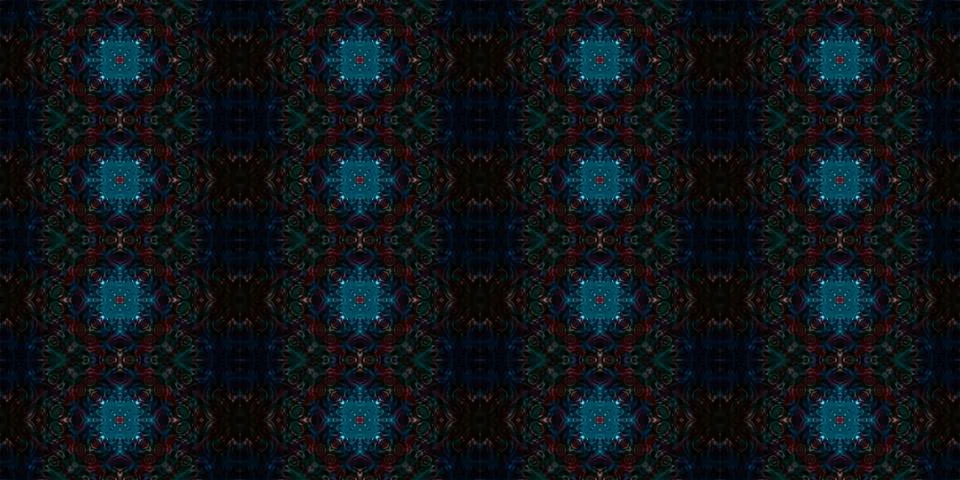 Seamless banner pattern. The texture is repeated Stock Photos