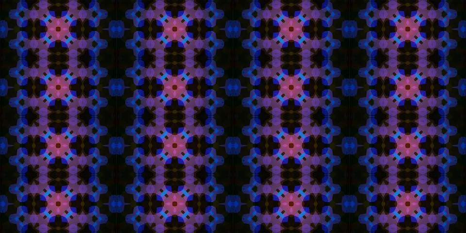 Seamless banner pattern. The texture is repeated Stock Photos