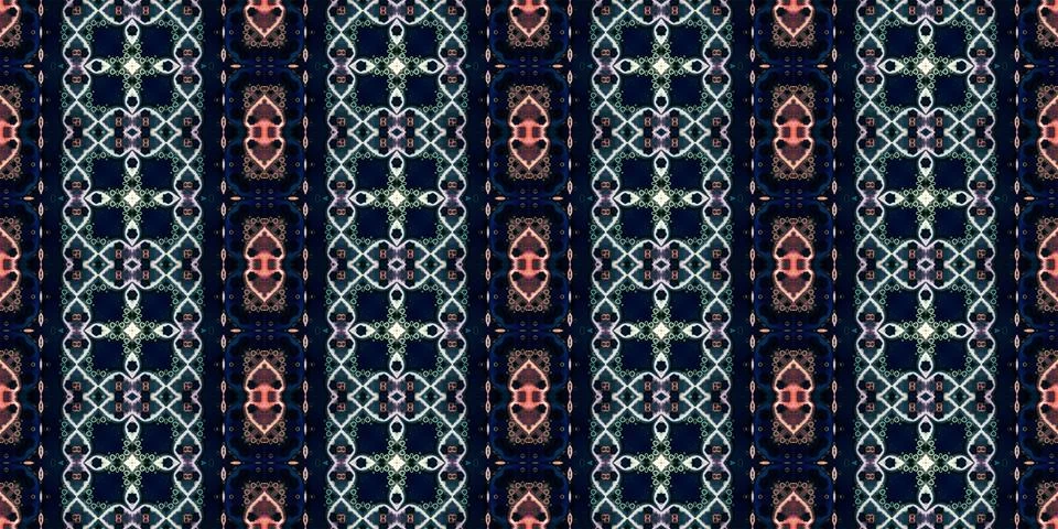Seamless banner pattern. The texture is repeated Stock Photos