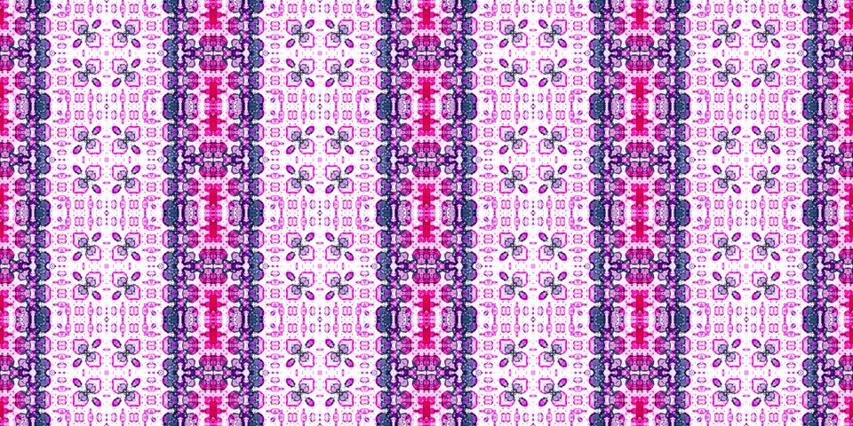 Seamless banner pattern. The texture is repeated Stock Photos