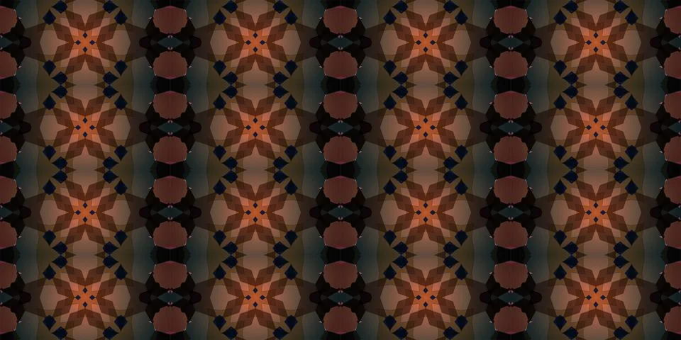Seamless banner pattern. The texture is repeated Stock Photos