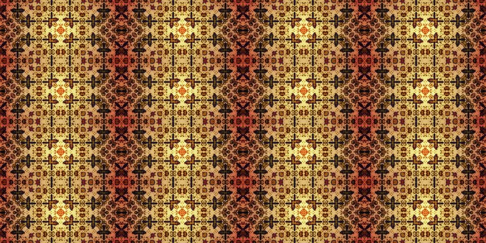 Seamless banner pattern. The texture is repeated Stock Photos