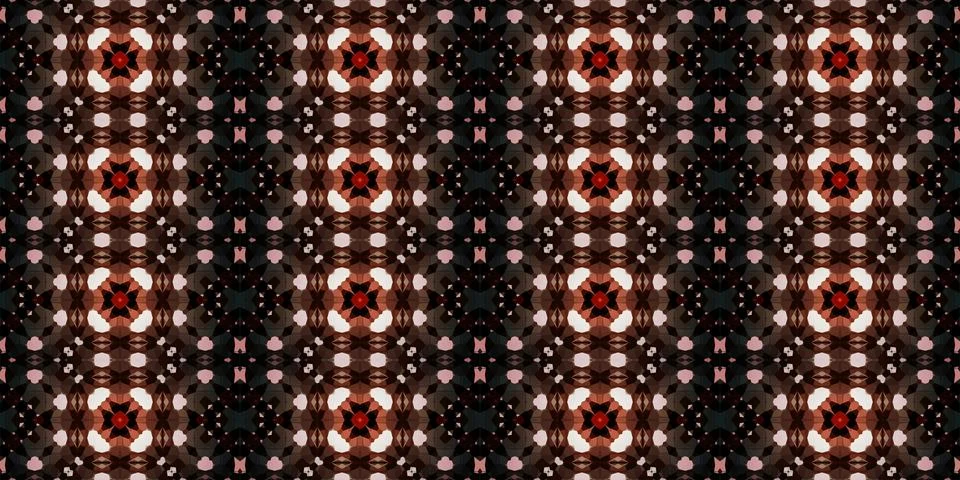 Seamless banner pattern. The texture is repeated Stock Photos