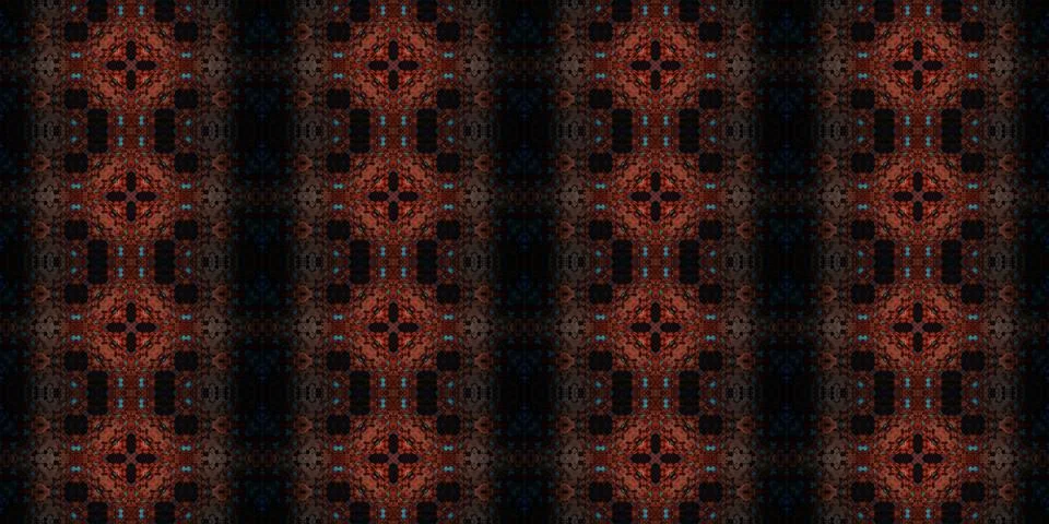 Seamless banner pattern. The texture is repeated Stock Photos