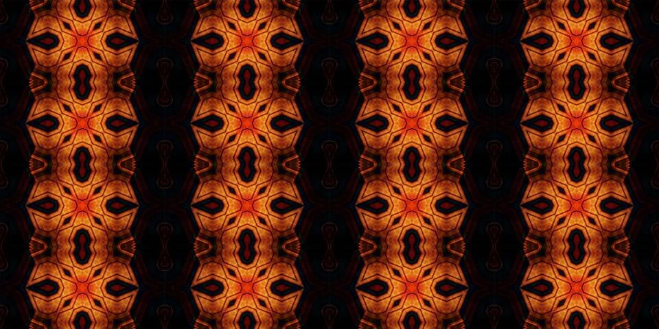 Seamless banner pattern. The texture is repeated Stock Photos