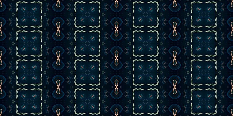 Seamless banner pattern. The texture is repeated Stock Photos