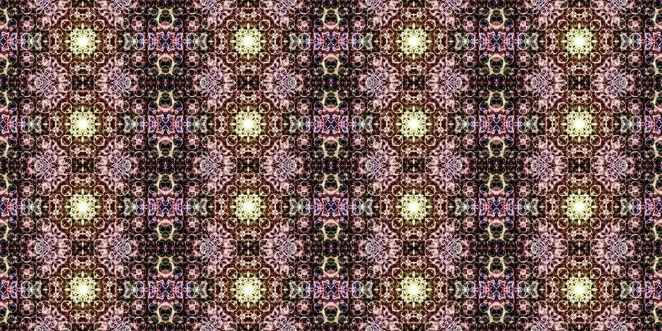 Seamless banner pattern. The texture is repeated Stock Photos