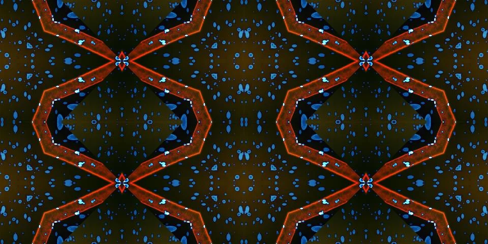 Seamless banner pattern. The texture is woven wide. Abstract chaotic backgrou 스톡 일러스트