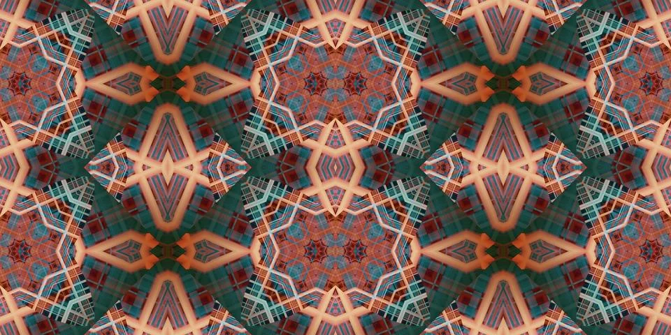 Seamless banner pattern. The texture is woven wide. Abstract chaotic backgrou イラスト素材