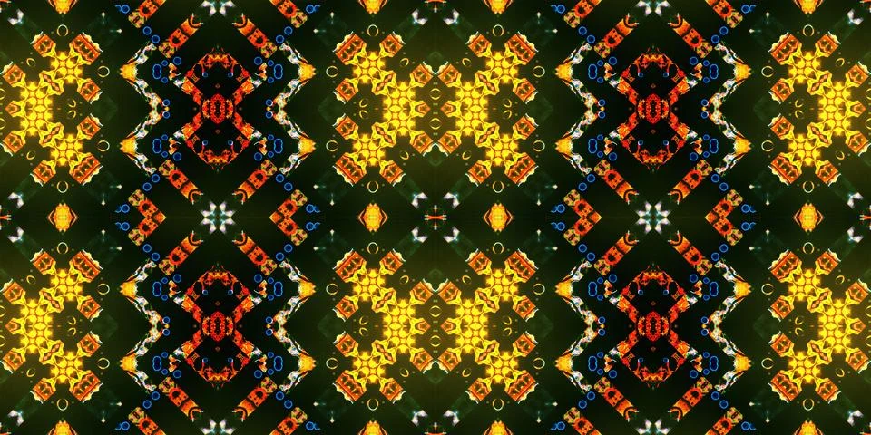 Seamless banner pattern. The texture is woven wide. Abstract chaotic backgrou イラスト素材