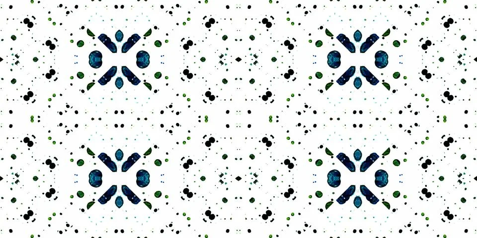 Seamless banner pattern. The texture is woven wide. Abstract chaotic backgrou Stock Illustration