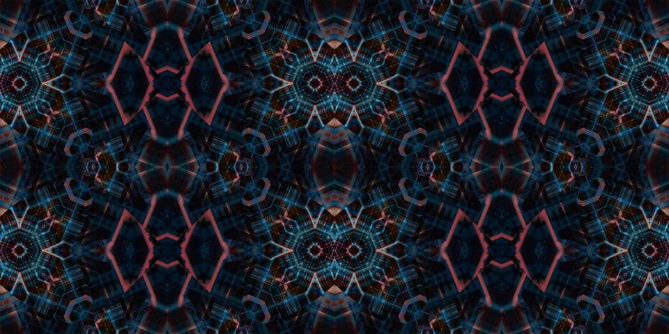 Seamless banner pattern. The texture is woven wide. Abstract chaotic backgrou イラスト素材